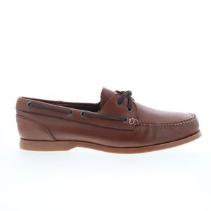 Hitchcock Mens Slip On Boat Brown Shoes (NWT)